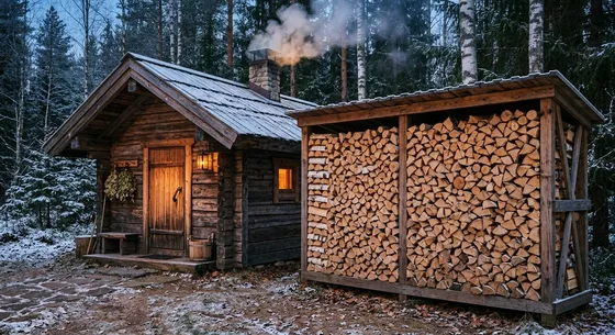 Укладка дров в Дрезне, проезд Производственная, 9